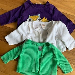 0-3months baby cardigans/sweater
